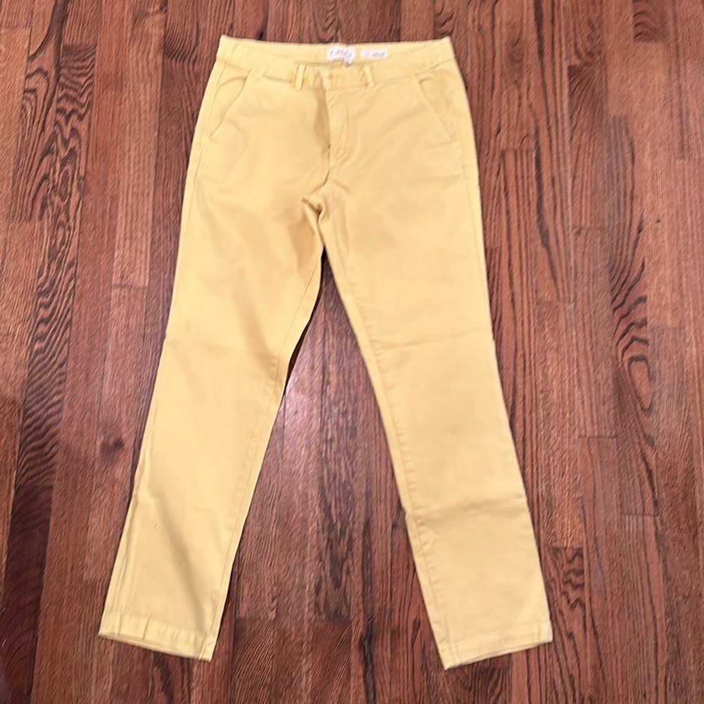 New without tags, gorgeous yellow Chinos from Anthropologie